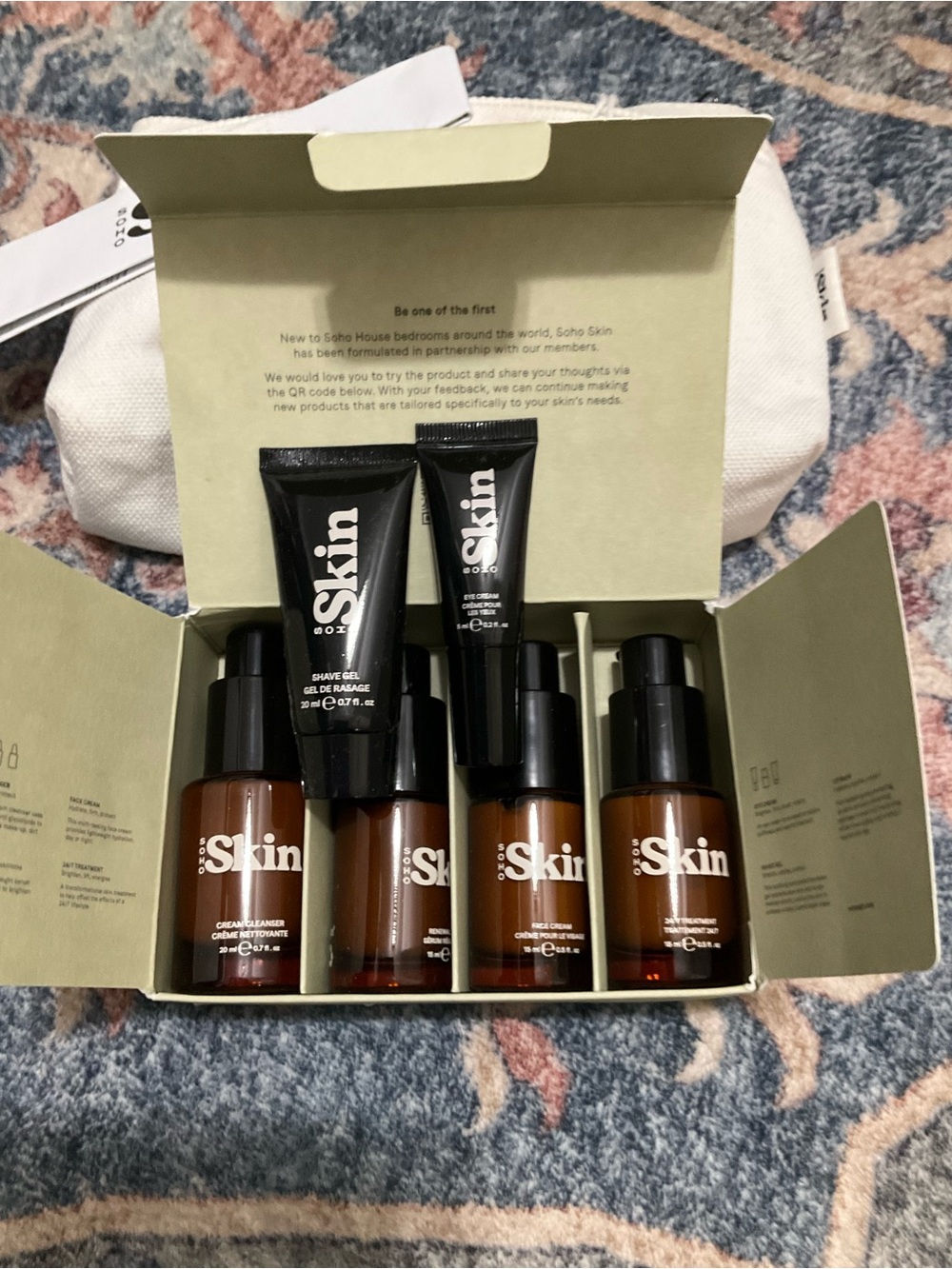 Soho Skin care Set - Brown & Black
